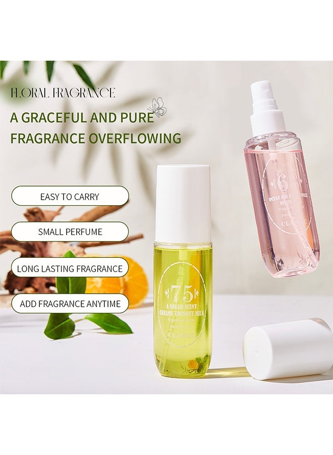 OceAura Body Spray , Hair & Body Fragrance Mist, Long Lasting Perfume Spray, Travel Size Womens Fragrance Body Spray, Various Scents # 40 Red - Image 3