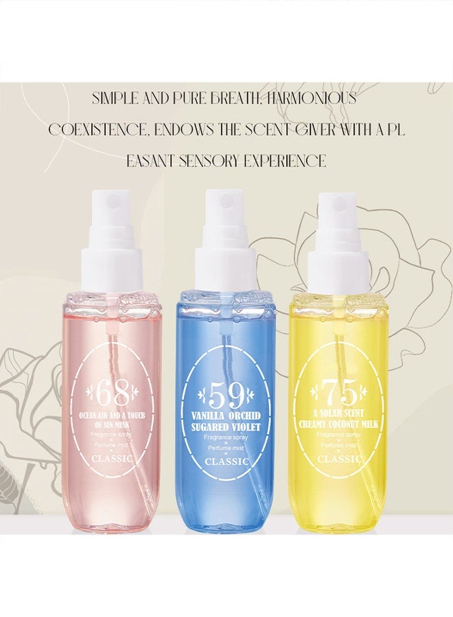 OceAura Body Spray , Hair & Body Fragrance Mist, Long Lasting Perfume Spray, Travel Size Womens Fragrance Body Spray, Various Scents # 40 Red - Image 4