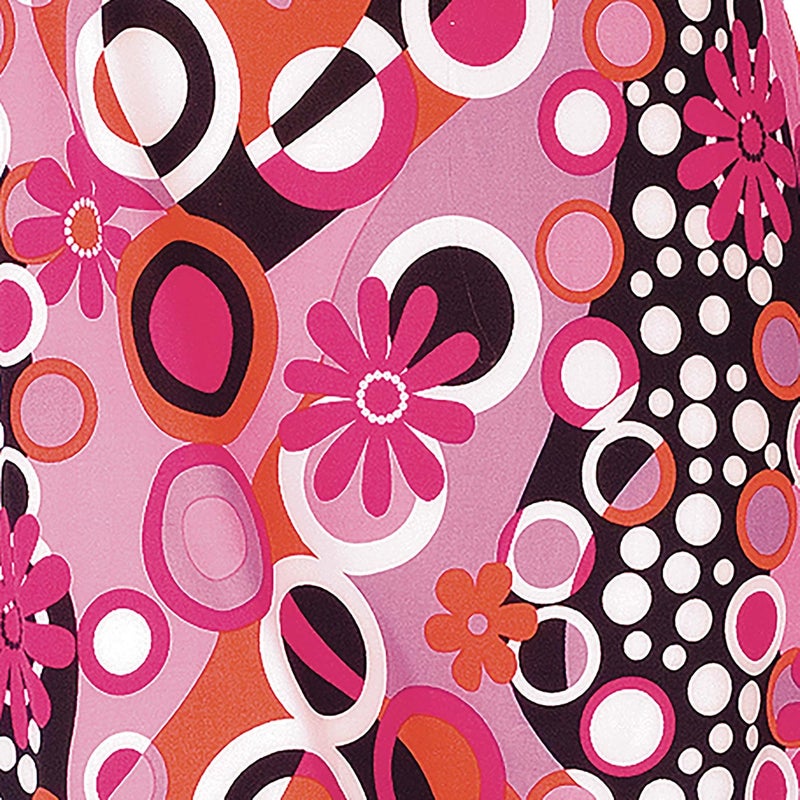 Fun World Feelin Groovy Women's Costume, Multi, Plus Size - Image 2