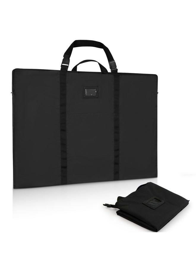 BERYA Large Size Art Portfolio Bag with Nylon Shoulder, 24 x 36 inches Light Weight Poster Storage Bag Board Holder with Handle and Zipper for Poster, Sketching and Drawing - Image 1
