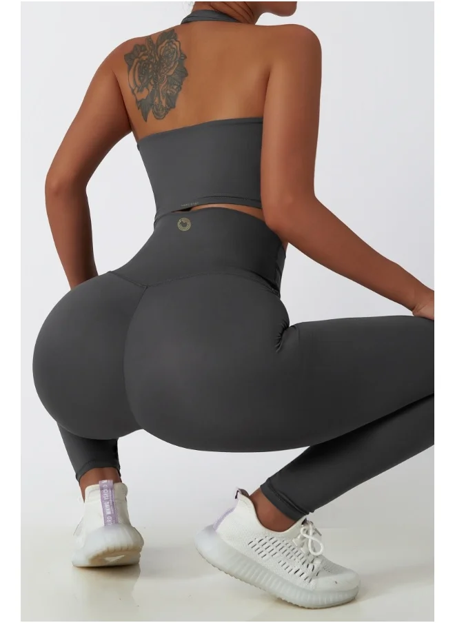 كون.يوغا KAWN YOGA Womens High Waist Contour Seamless Workout sport Leggings Yoga Pants Tummy Control Running Pants.