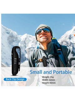 AROAQ Mini Camera, Back Clip Action Camera 1080P Multi Systems Support for Sports Small bicycle camera  - Image 4