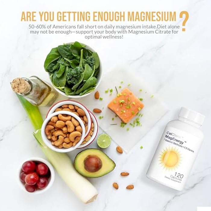 CELCLENE MagEnergy 7 Electrolytes, 8 Super B Vitamins, High Magnesium, High Methyl B12, Methyl Folate, D3/K2, Biotin, Zinc for Hydration, L-Theanine, Choline, Green Tea, Ginger Extracts - Image 4