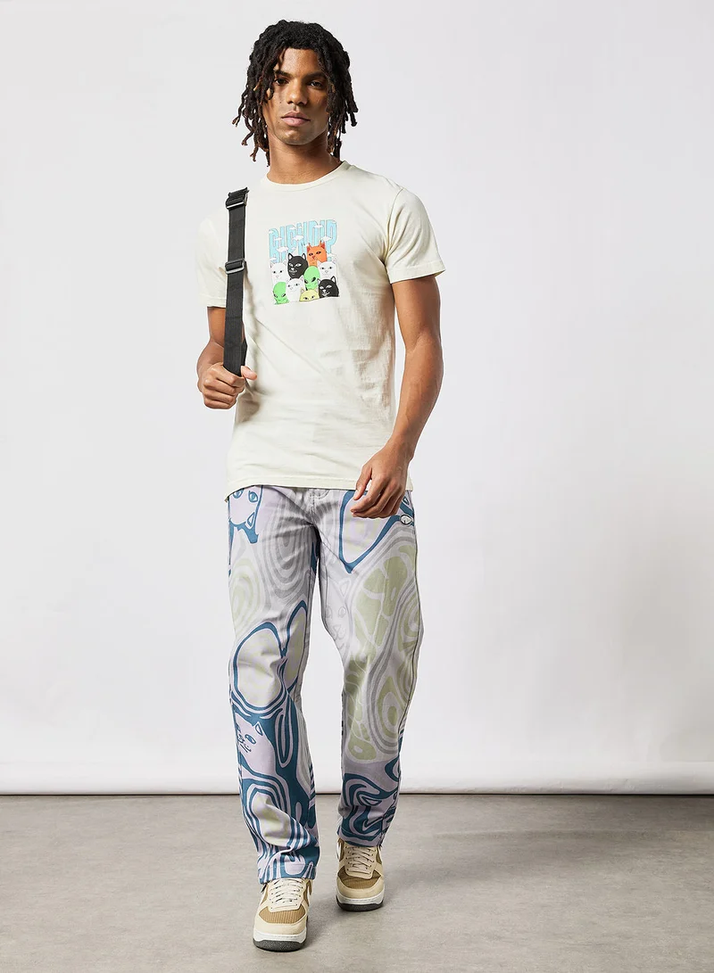 RIP N DIP Bunched Up Graphic T-Shirt