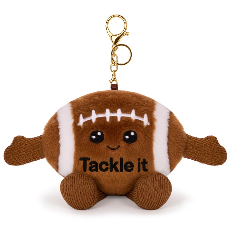 COZYMATE Football Stuffed Animal Plush 393 inches Rugby Plush Gifts for Sports Fans Men Women Coach Rugby - Image 3