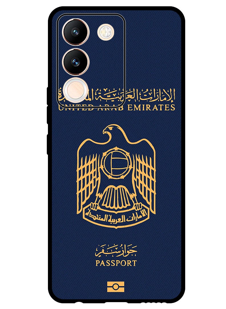 Theodor Protective Case Anti Scratch Shock Proof Bumper Cover For Vivo Y200 UAE Passport 2 - Image 1