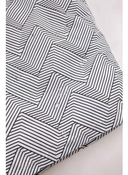 Gold Class Kidswear Striped Water Repellent White Men's Swim Shorts  - Image 5