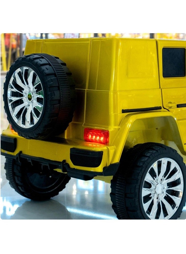 لعبة سيارة ركوب كهربائية 4 × 4 للاطفال - HF-808 (ابيض)  - Image 4