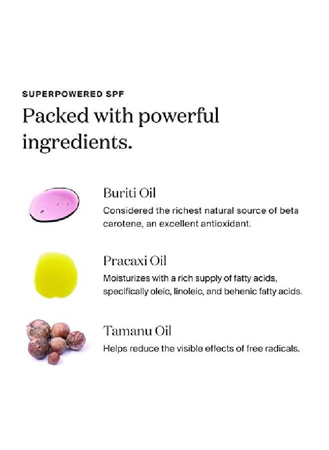 Supergoop! عصا متوهجة 0.70 أونصة SPF 50 PA++++ عصا واقية من الشمس بالزيت الجاف للوجه والجسم تعمل على تفتيح البشرة وترطيبها للحصول على توهج صحي وخالي من الفوضى وصديق للسفر وعامل حماية من الشمس  - Image 5