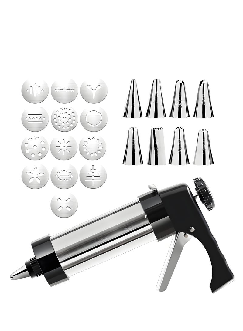 Lee Yon Deluxe Biscuit Maker Kit Chrome, Black  - Image 5