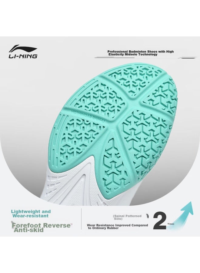 Li-Ning Badminton Shoes All-Round King V, Unisex Couple Style, Men'S Shoes, Tennis Shoes, Table Tennis Shoes, Sports Shoes, Light Pine Green, Size 41 - Image 5