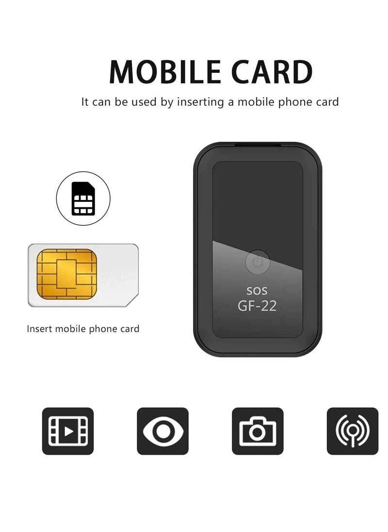 Generic - GF22 Magnetic GSM Mini GPS Tracker Real Time Tracking Locator Device For Car - Image 1
