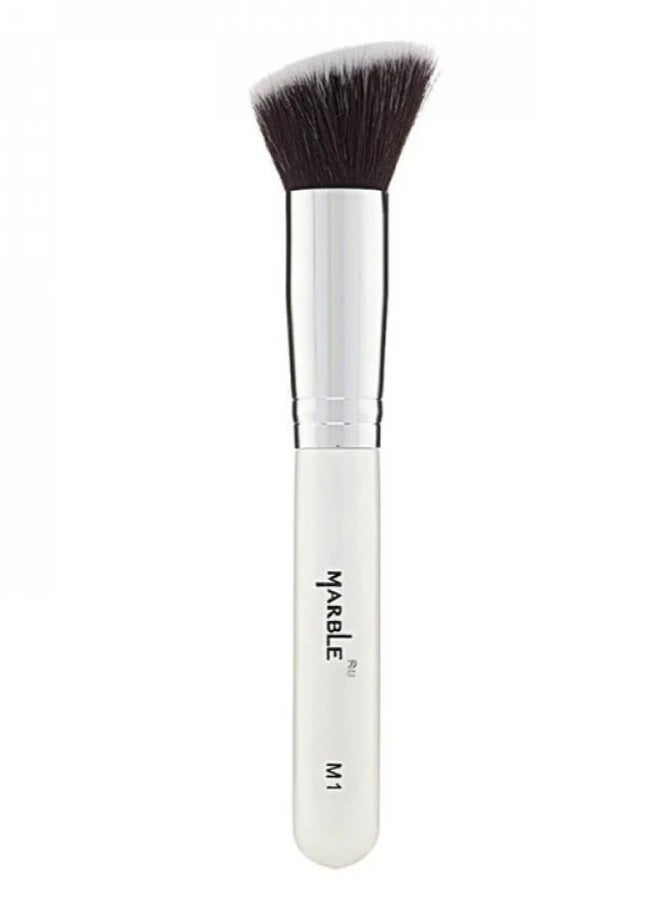 ماربل فرشاة مستحضرات تجميل للوجه أسود M1  - Image 1