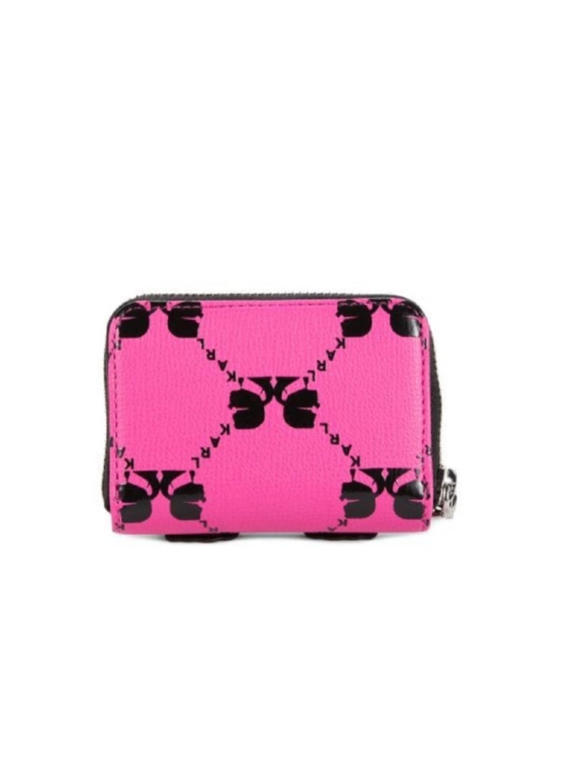 Karl Lagerfeld Paris Karl Lagerfeld Paris Logo Faux Leather Card Wallet  - Image 2