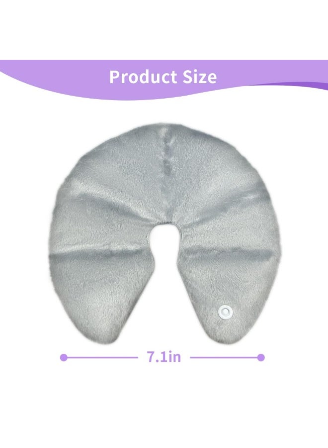 CONBELLA أكياس ثلج للثدي، حزمة علاج الثدي للاحتقان، وسادات جل للرضاعة الساخنة والباردة لأساسيات الأمهات الجدد، هدية قابلة لإعادة الاستخدام لتخفيف انسداد القنوات، ألم الحلمة، تحسين تدفق الحليب - Image 5