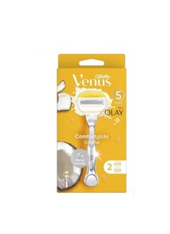 Venus Venus Comfortglide Olay Coconut Womens Rozer Handele +2Razor Blade 