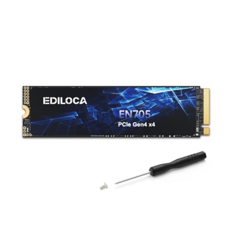 EN705 SSD PCIe Gen4, NVMe M.2 2280, 3D NAND TLC, Up to 4800MB/s, Internal Solid State Drive, Dynamic SLC Cache, Compatible with PS5Laptops and PC Desktops - Image 1