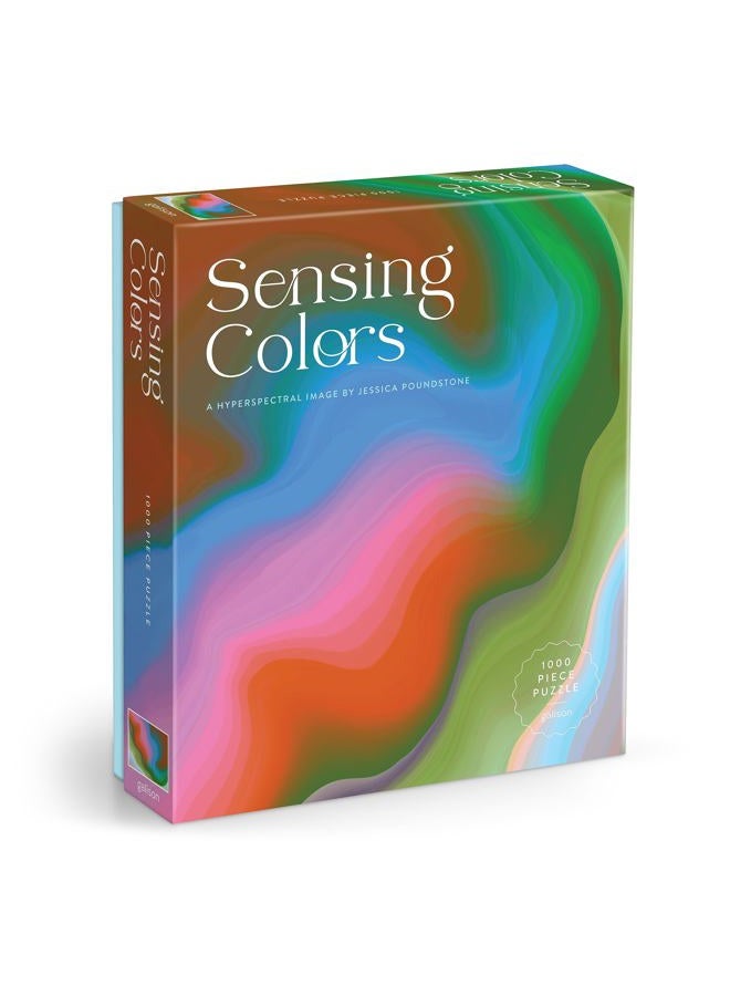 Galison Sensing Colors by Jessica Poundstone 1000 Piece Puzzle - Image 1