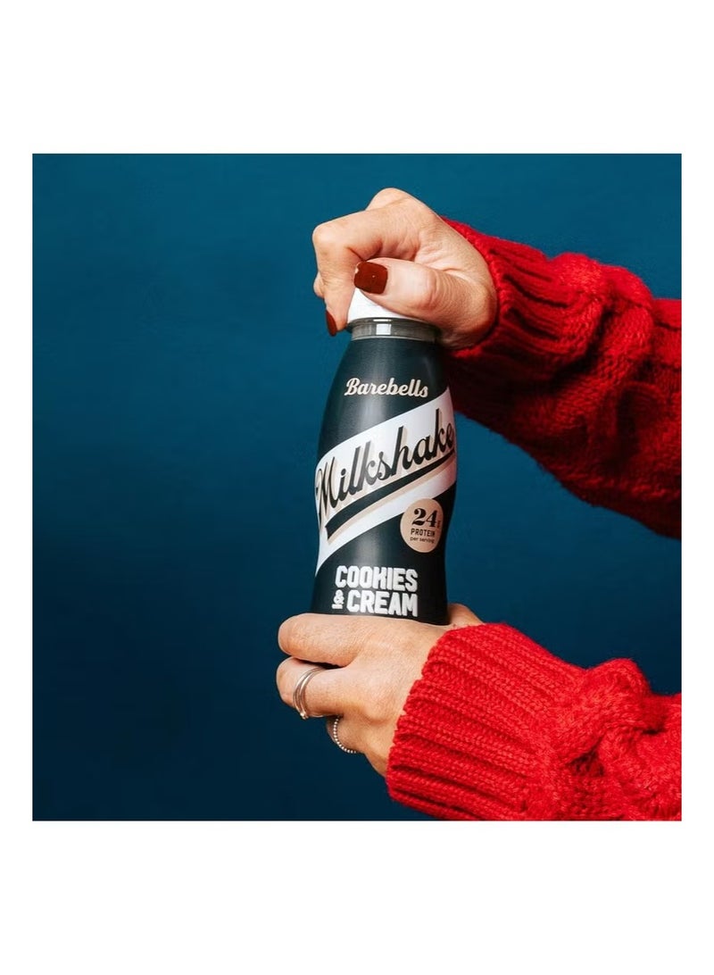 بيربيلز بروتين ميلك شيك نكهة كوكيز آند كريم 330 مل – عبوة 8 - Image 3
