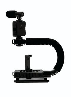 PLOKAMA Video Recording Kit for Video Shooting and YouTube Video Recording for Any Mobile Phone or Digital Camera with LED Light, Microphone and Phone Holder-Model PK 777  - Image 4