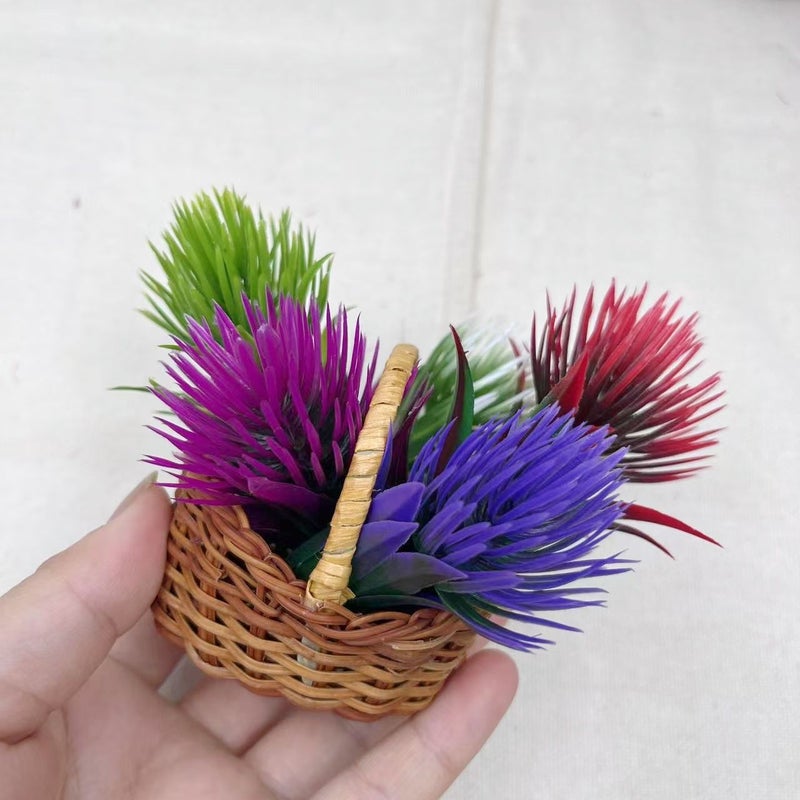 15 Green Artificial Pine Needle Plant Stems Home Decor Faux Flowers For Autumn Christmas Holiday - Image 3