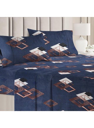 BSB HOME® Glace Cotton 180 TC Big Flower Printed Single Bedsheets with 1 King Size Pillow Cover, (60X90 Inches, 4 X 6 Feet) - pzsku/Z419F49729E6AD615EA76Z/45/_/1739347241/9601e5b5-5aca-4fee-b7ae-8acd7c64a0f9