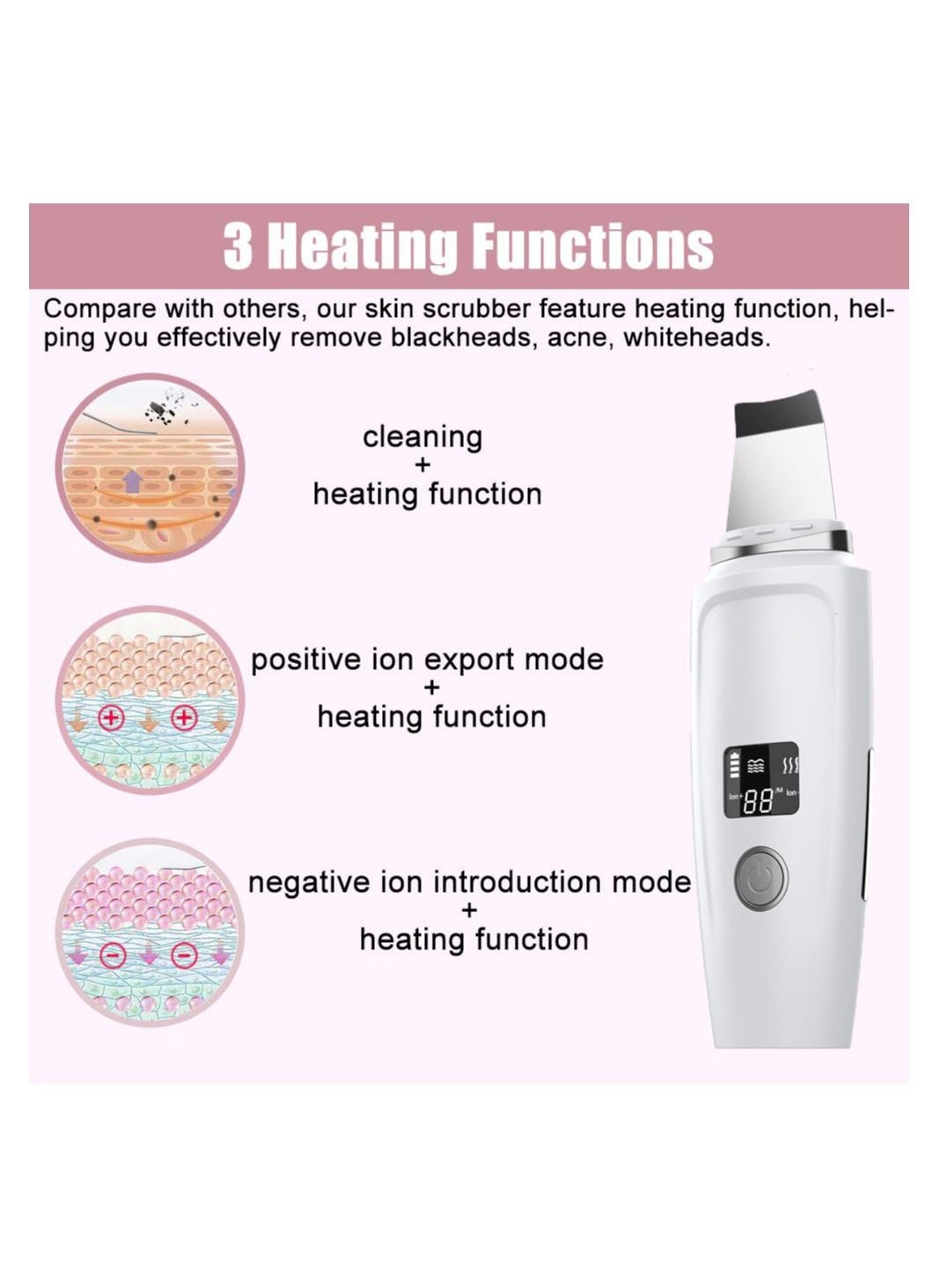 Electric Face Cleaner Blackhead Acne Remover LCD Facial Skin Care Tool - https://f.nooncdn.com/p/pzsku/Z419F4AB6E534FE3EFBA6Z/45/_/1681780543/521ffa77-d355-4cee-9573-89f21cbfa1a3.jpg?format=jpg&width=original