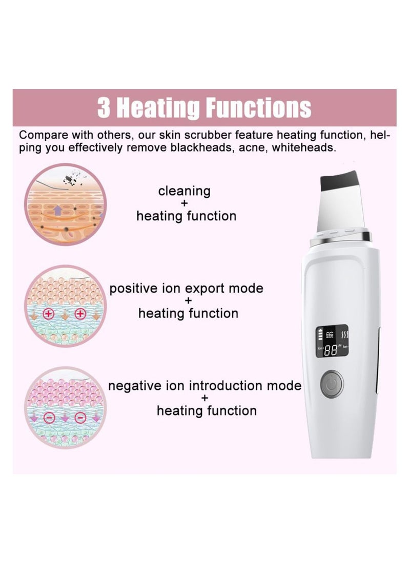 Ru syanl Electric Face Cleaner Blackhead Acne Remover LCD Facial Skin Care Tool  - Image 4