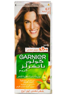 غارنييه كريم غارنييه كولور ناتشورالز - 6.7 بني شوكولاتة نقي 112مل  - Image 1