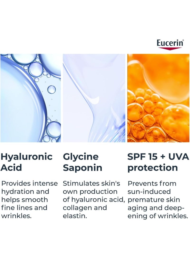 Eucerin Hyaluron Filler Anti-Aging Face Day Cream With Hyaluronic Acid Spf 15 50ml - Image 3