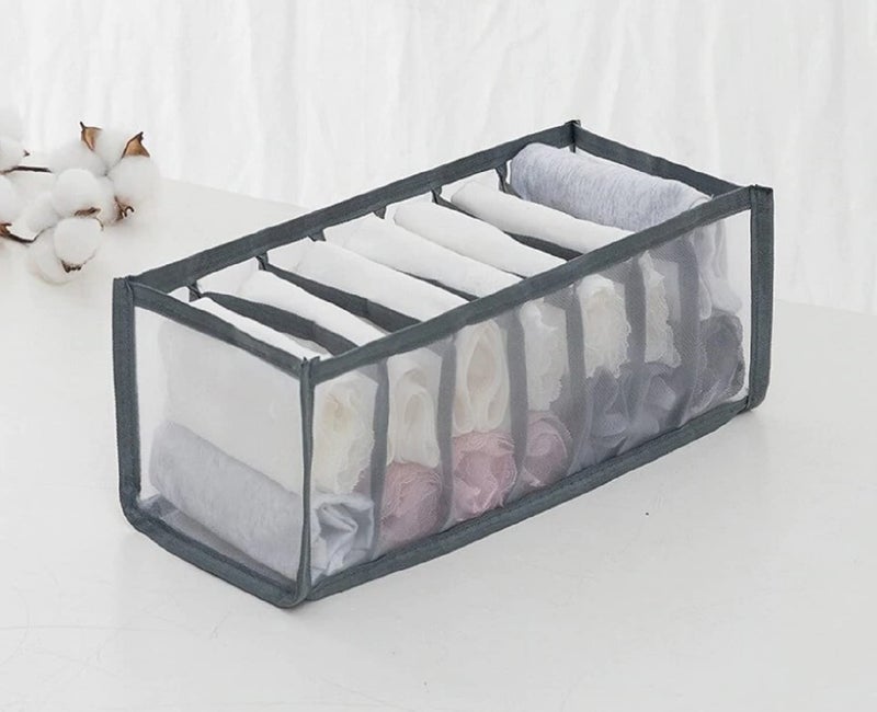 Ansawi New Clothes Organisers Storage for WardrobeCloth Organizer Storage BoxWardrobe Organizer for StorageClothes Organiser for WardrobeSize 36 x 25 x 20 cm - Image 4