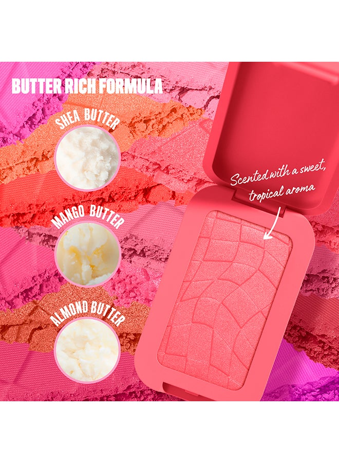 NYX PROFESSIONAL MAKEUP أحمر خدود زبدة الزبد، أحمر خدود بودرة، يدوم حتى 12 ساعة، مقاوم للتلاشي والانتقال، يو نو بوتا - Image 3