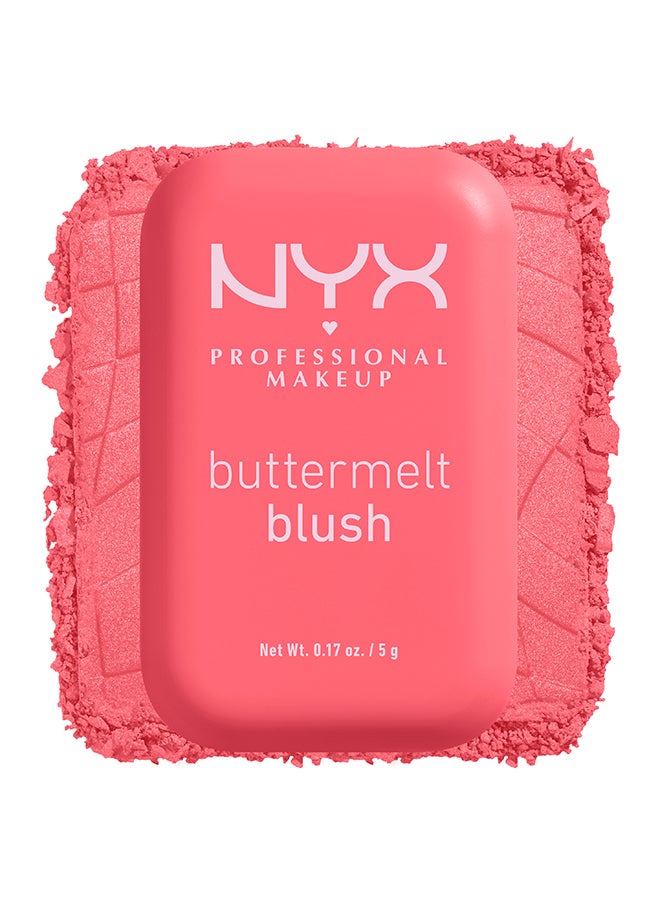 NYX PROFESSIONAL MAKEUP أحمر خدود زبدة الزبد، أحمر خدود بودرة، يدوم حتى 12 ساعة، مقاوم للتلاشي والانتقال، يو نو بوتا - Image 4
