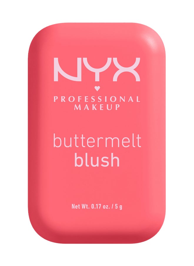 NYX PROFESSIONAL MAKEUP - أحمر خدود زبدة الزبد، أحمر خدود بودرة، يدوم حتى 12 ساعة، مقاوم للتلاشي والانتقال، يو نو بوتا - Image 1