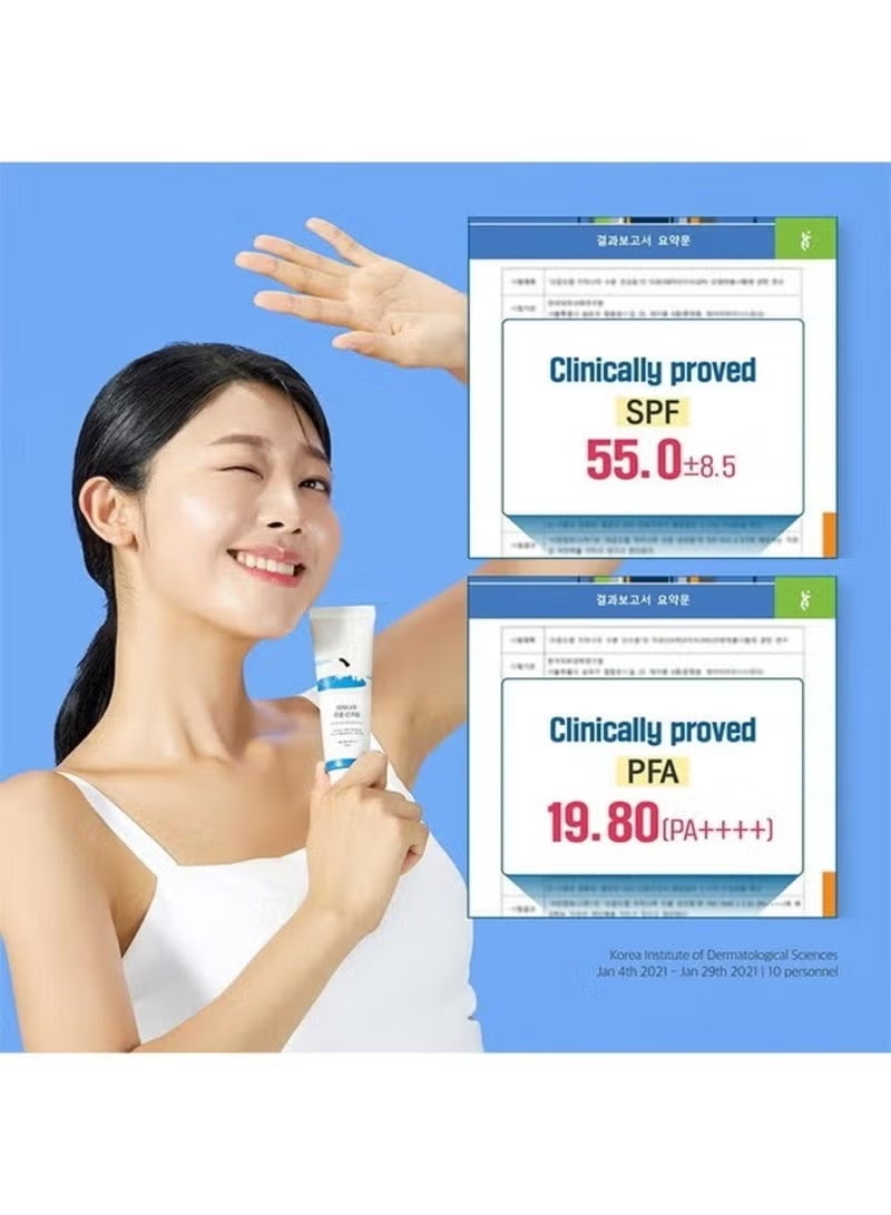 راوند لاب واقي شمس مرطب من بيرش جوس، عامل حماية من الشمس SPF50+ PA++++، 50 مل، واقي شمس مرطب للوجه، خفيف الوزن، حماية من الأشعة فوق البنفسجية - Image 5