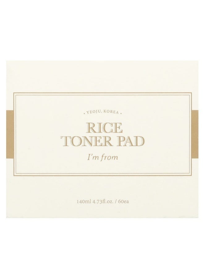 Imfrom I'm From, Rice Toner Pad, 60 Pads - Image 1