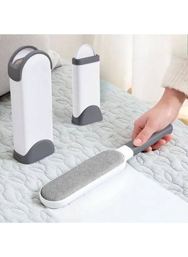 Double Sided Electrostatic Hair Removal Brush For Cashmere Woolen Coats One Big And One Small - Image 2