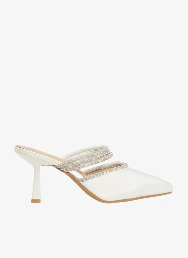 ELLA Slip On Heeled Mule