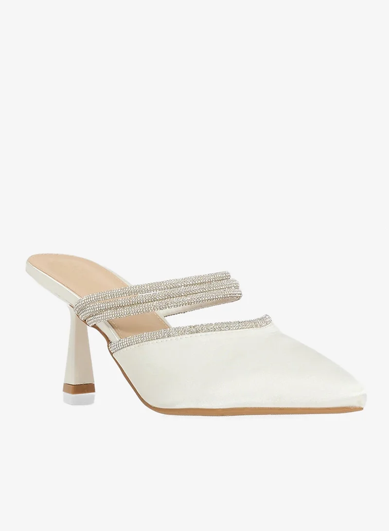 ELLA Slip On Heeled Mule