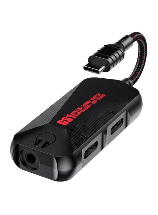 Plextone Mobile phone charging game sound card New USB fast charging 60w three-in-one gaming phone sound card - Image 1