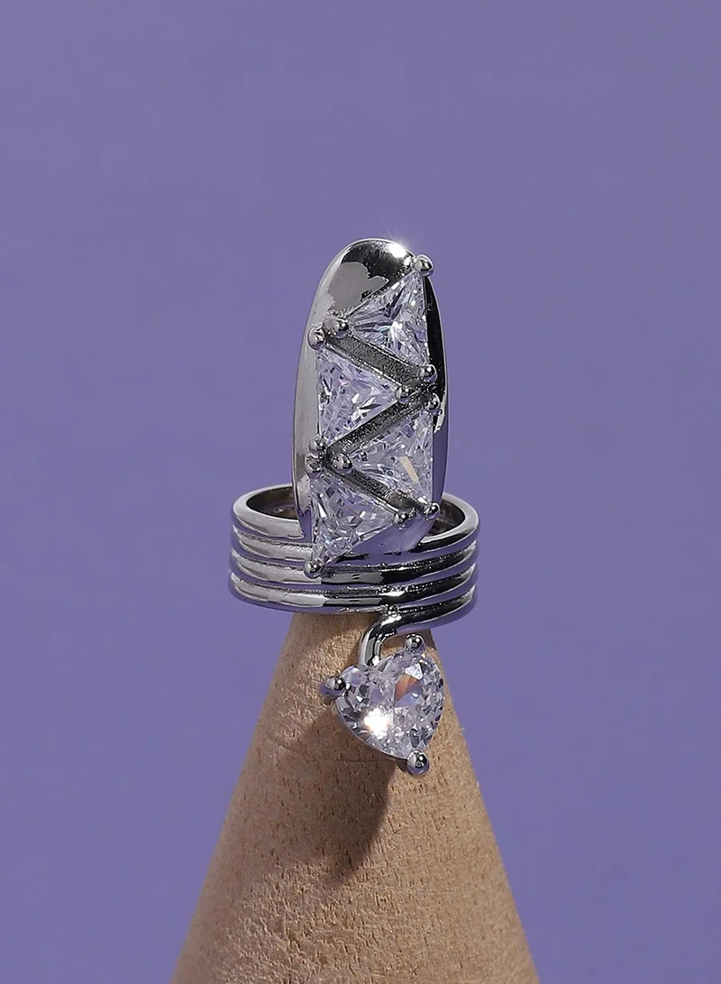 SOHI Fashionista Adornment Artificial Ring Jewellery