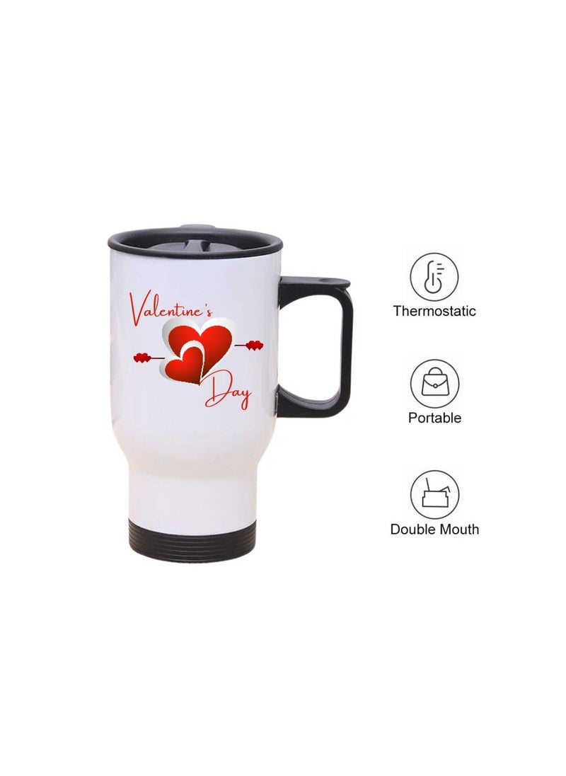 PRINTSHOP4ME Valentine's Day Insulated Travel Mug–Stainless Steel Mug For Hot&Cold Drinks–| Thoughtful Gift Special Someone Birth Day Gifts Travel Mug.  - Image 3
