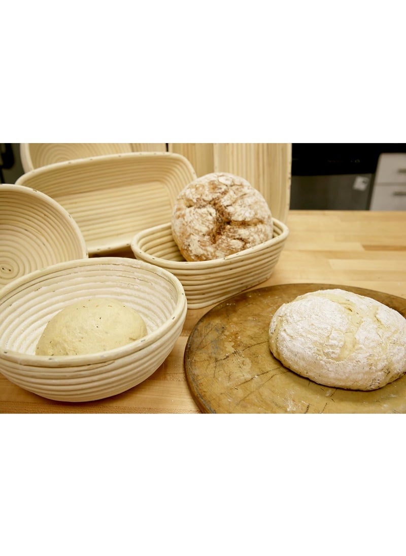 Frieling Frieling Proofing Basket, Brotform Bread Rising Banneton and Serving Basket, Rectangle, 12-Inch by 5.5-Inch  - Image 2