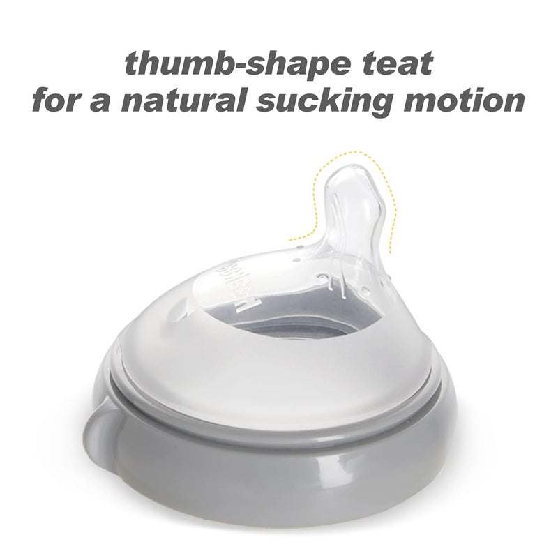 haakaa Gen3 Silicone Orthodontic Bottle Nipple  Teat Attachment Compatible with Baby Bottles GlassSilicone  Slow Flow  2 pcs - Image 4