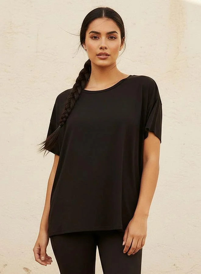 Splash Active 2-Way Stretch Boxy T-shirt
