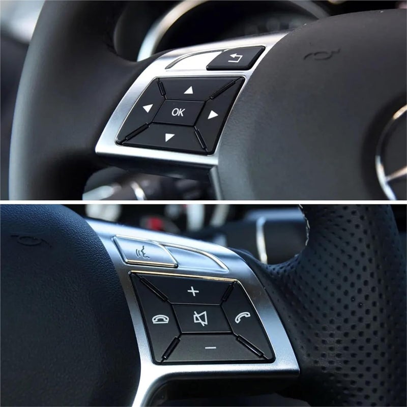 DEMULAX Steering Wheel Button Cover Control Switch Trim - Image 5