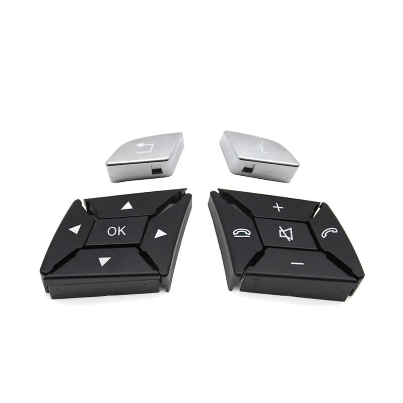 DEMULAX Steering Wheel Button Cover Control Switch Trim - Image 1