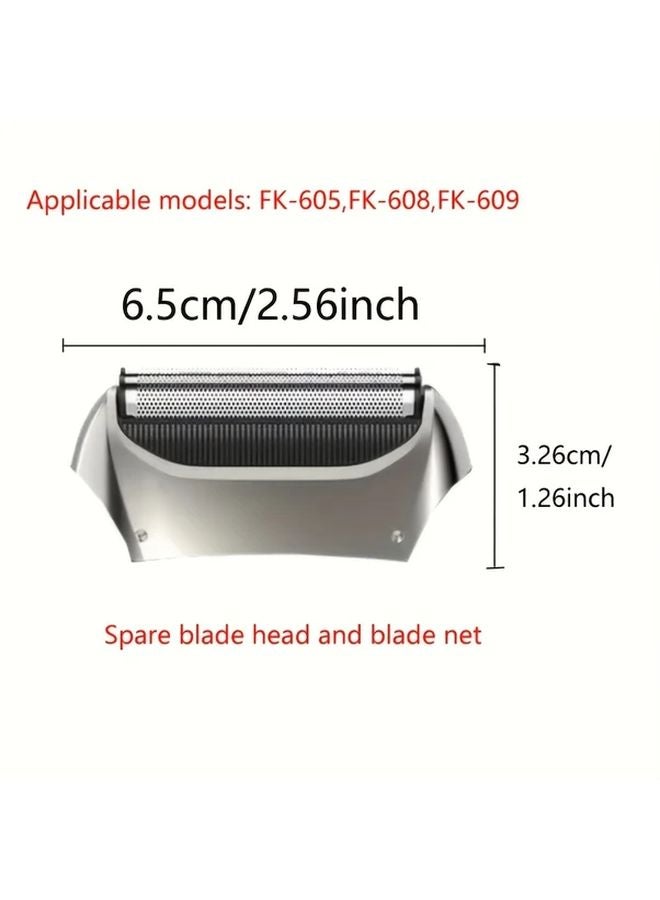Feiyba Electric Shaver Replacement Blade Heads 2 Pieces Compatible with 605 608 609 - Image 4