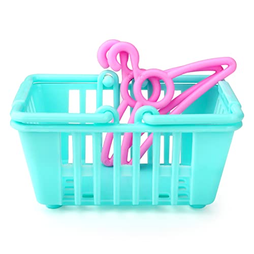 deAO Washing Machine Toy for Kids Dollhouse Furniture Pretend Play Household Appliance Realistic Sounds with Lights Laundry Play Set with Rotatable Roller for Boys Girls - Image 5