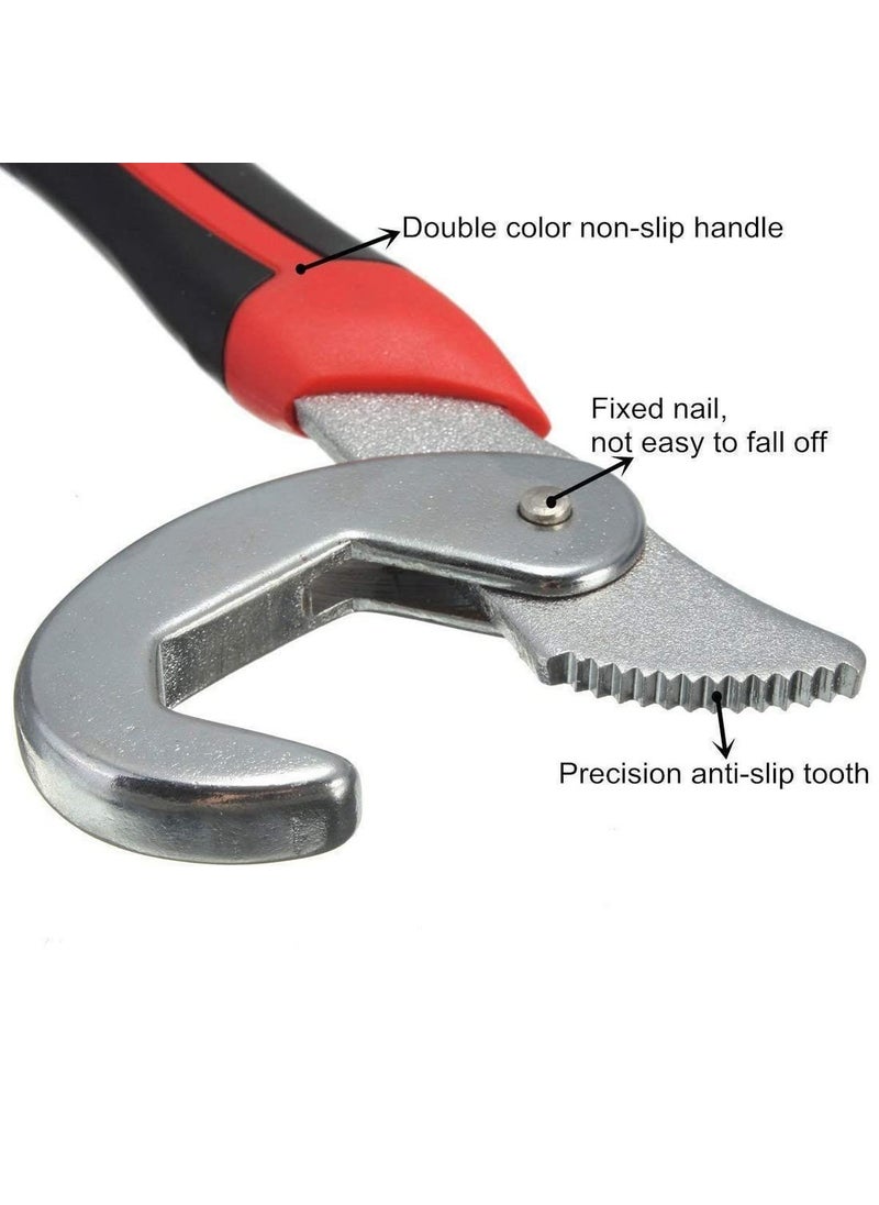 Orbica Orbica Stainless Steel Socket Adjustable Universal Multi Function Wrench Spanner Set Tools Spanner 9Mm To 32 Mm WorksHand Tools Set Of 2 Piece  - Image 3